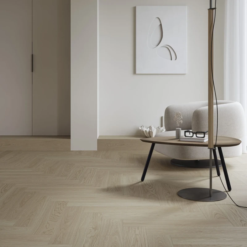 Stejar Flax Herringbone photo4